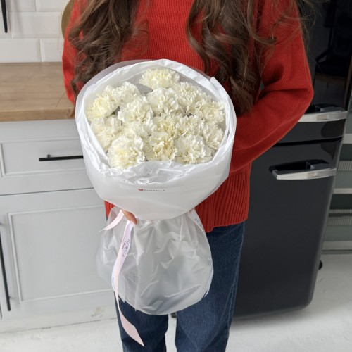 Моно букет з діантусів