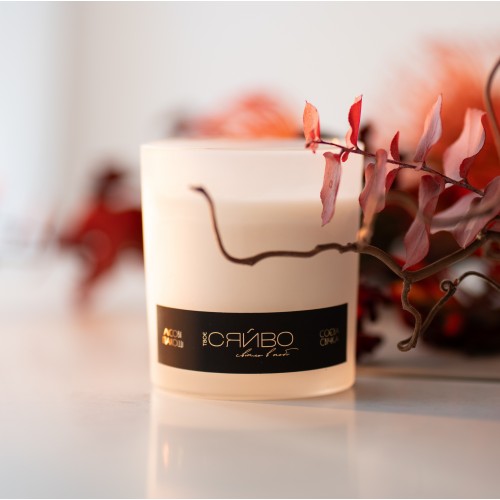 Свічка натуральна скло